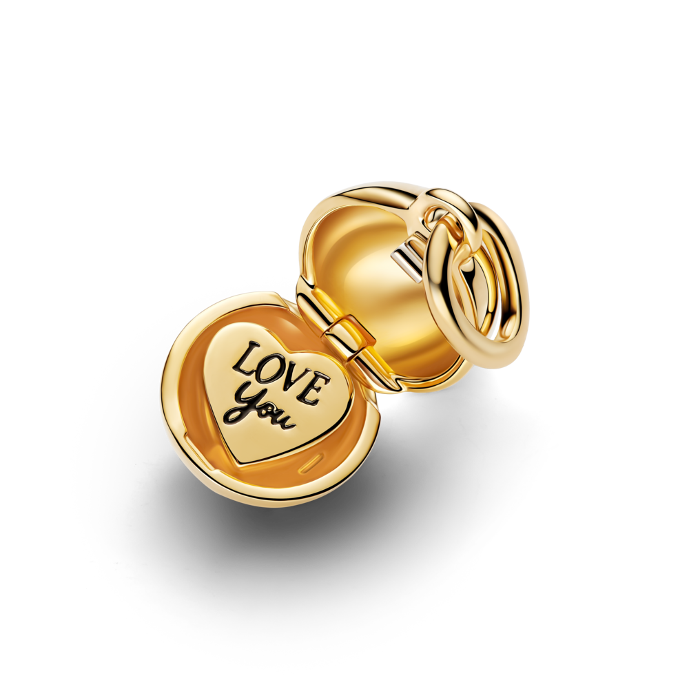 Apvalus užsegamas karoliukas „Mama“