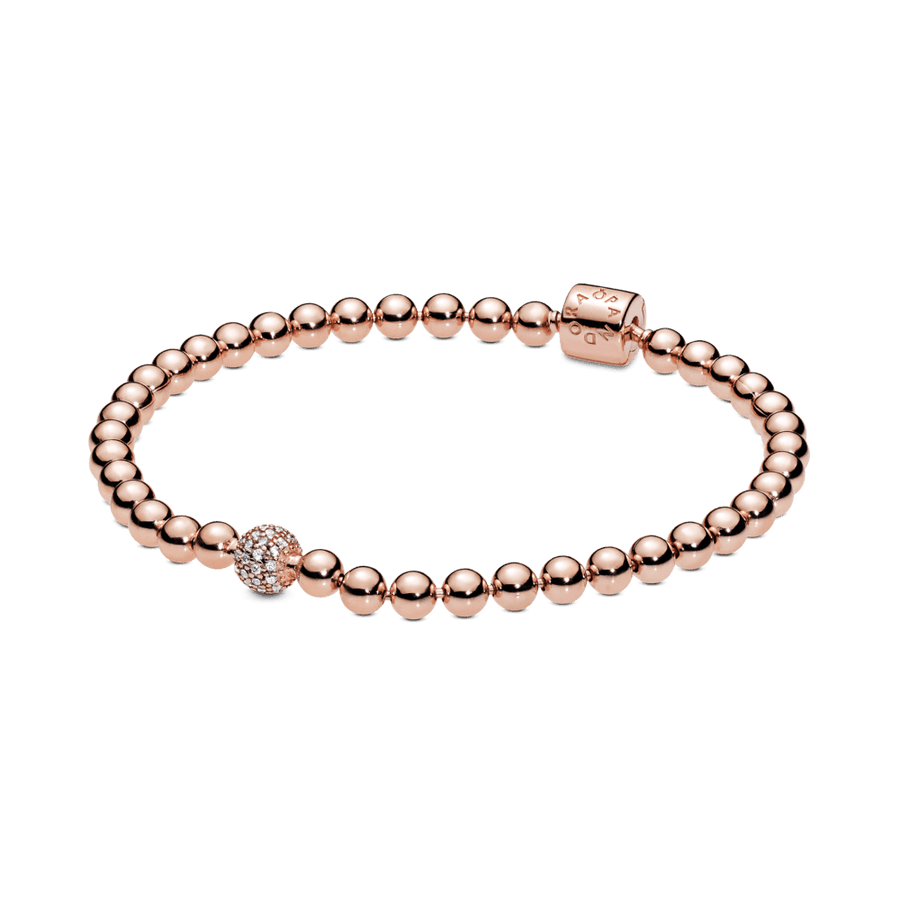 Apyrankė su karoliukais ir pavé - Pandora Lietuva