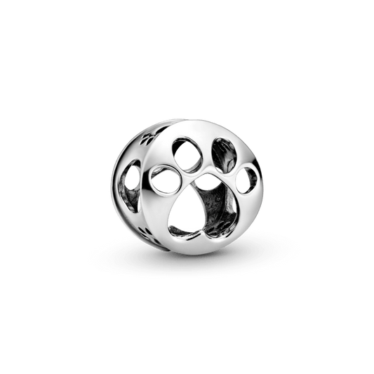 Ažūrinis letenos pėdsako karoliukas - Pandora Lietuva