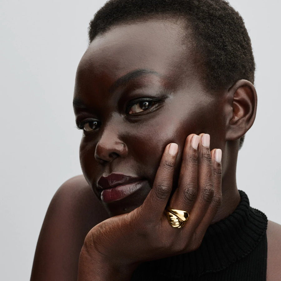 Banguotos tekstūros sujungiami žiedai - Pandora Lietuva