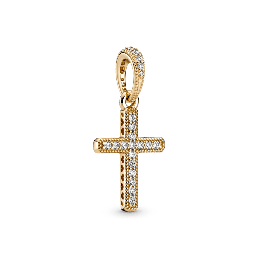 Blizgantis kryžiaus pakabutis - Pandora Lietuva