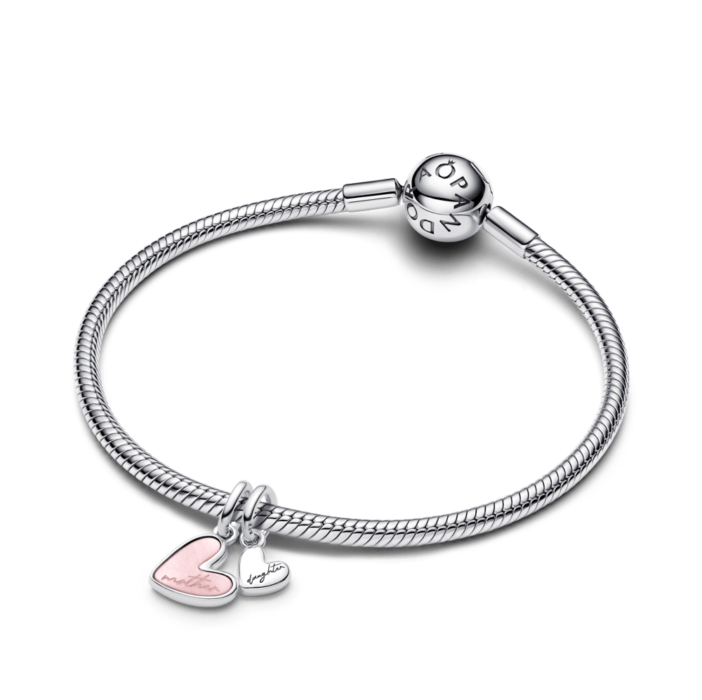 Dalijamas kabantis karoliukas „Mama ir dukra“ - Pandora Lietuva