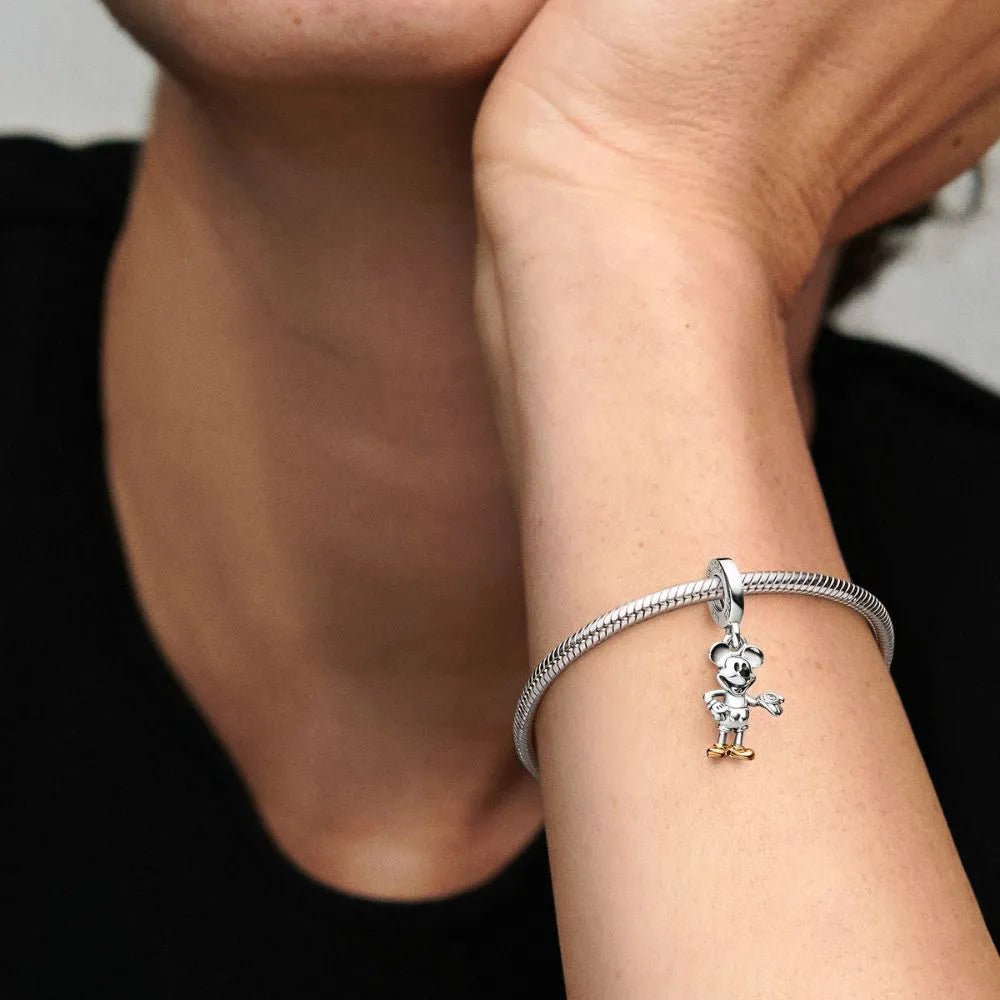 Disnėjaus 100 Jubiliejaus Mickey Mouse Karoliukas - Pandora Lietuva