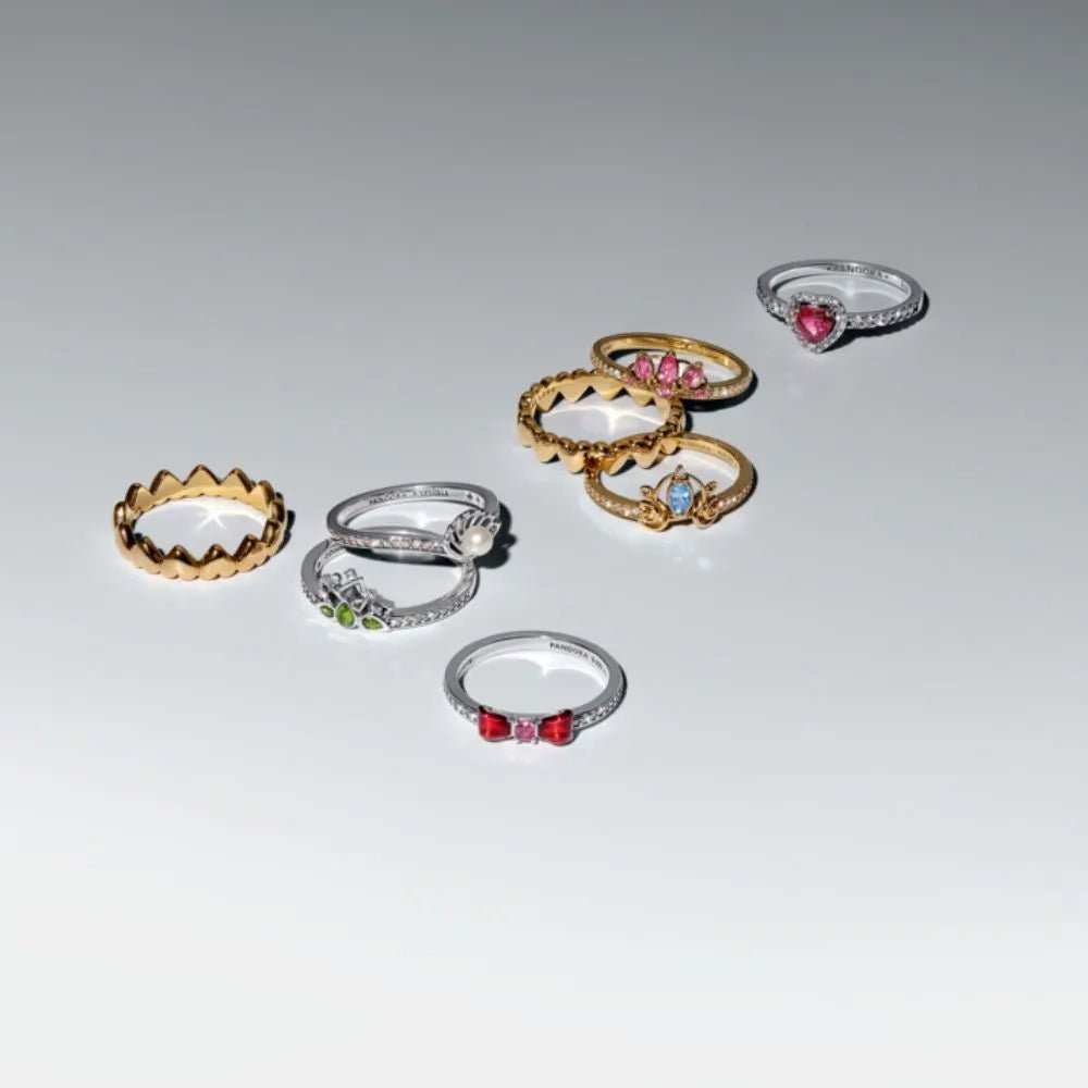 „Disney“ žiedas „Princesės Snieguolės kaspinas“ - Pandora Lietuva