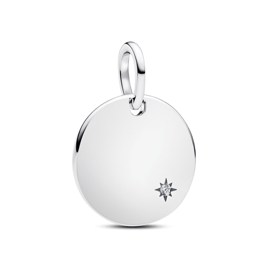 Graviruojamas laboratorijoje užauginto deimanto pakabutis - Pandora Lietuva