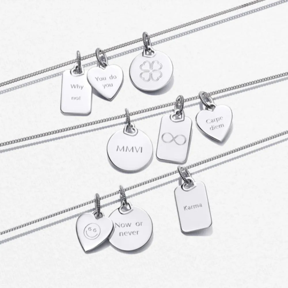 Graviruojamas širdelės formos pakabukas - Pandora Lietuva