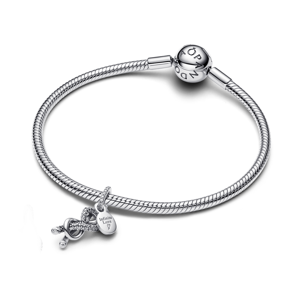 Kabantis pavė stiliaus karoliukas „Begalybės mazgas“ - Pandora Lietuva