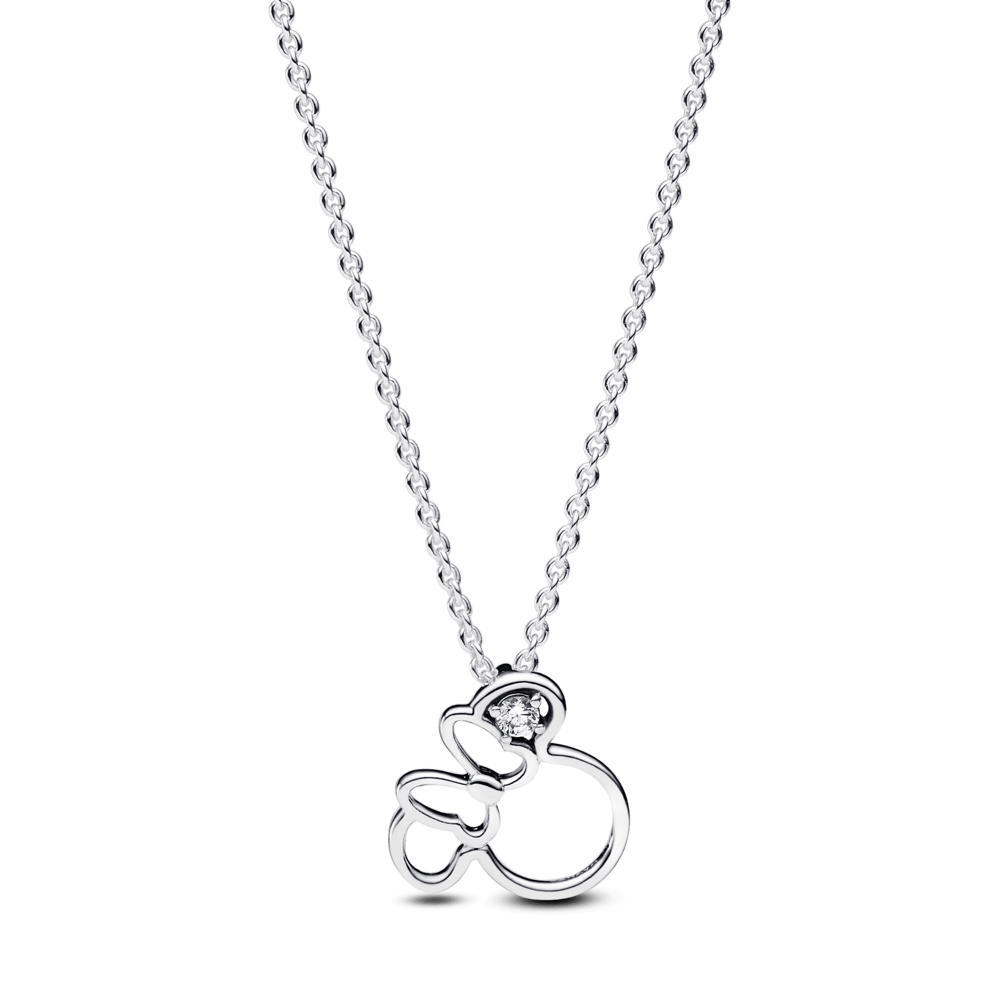 Koljė vėrinys „Disnėjaus pelytės Minės siluetas“ - Pandora Lietuva