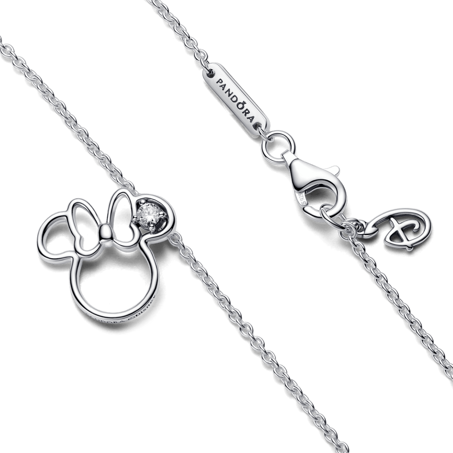 Koljė vėrinys „Disnėjaus pelytės Minės siluetas“ - Pandora Lietuva