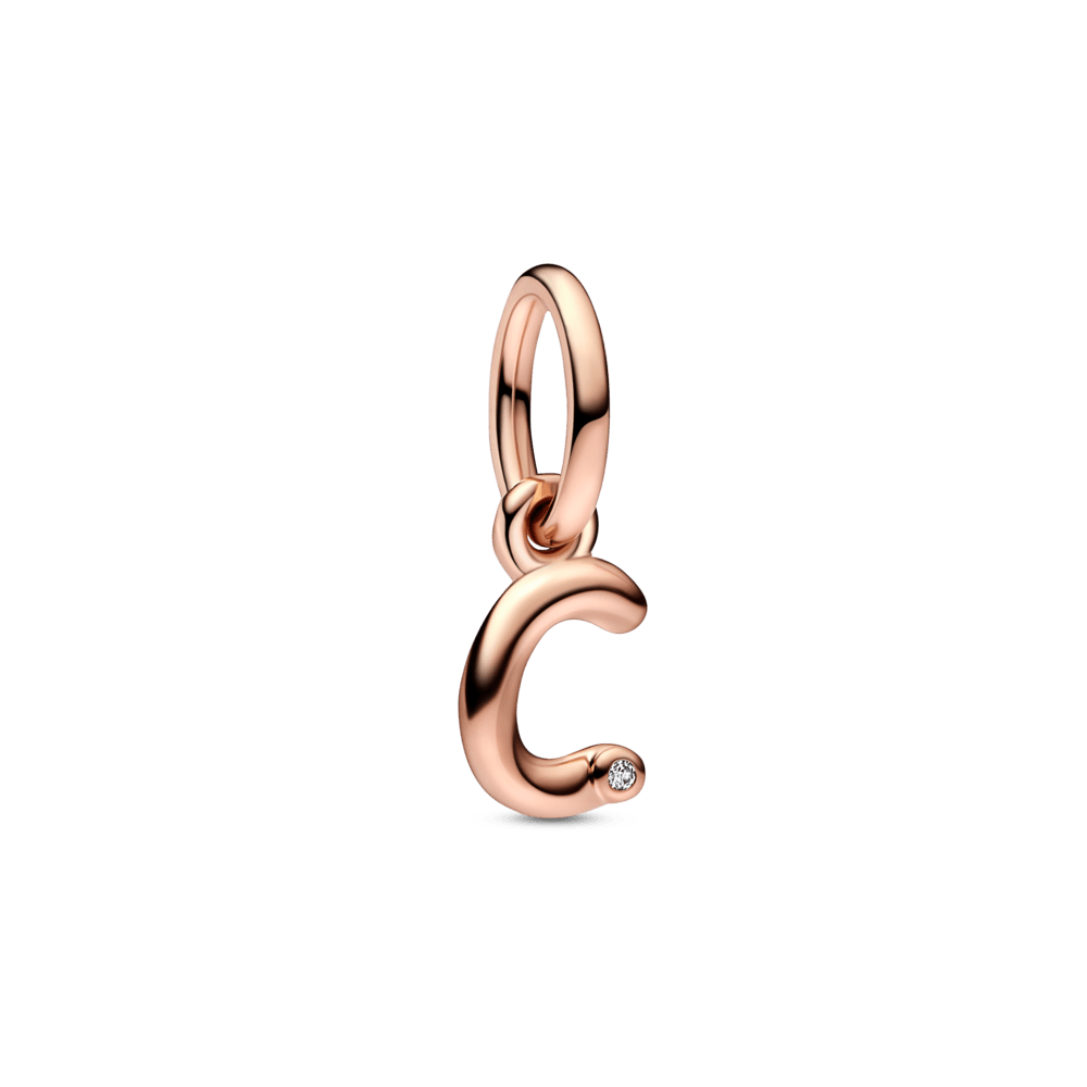 Letter c Script Alphabet Dangle Charm - Pandora Lietuva