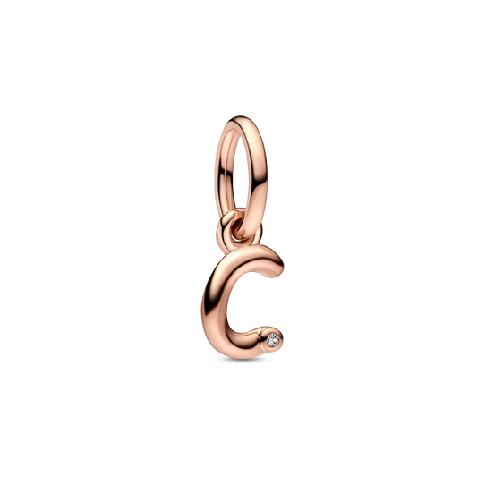 Letter c Script Alphabet Dangle Charm - Pandora Lietuva
