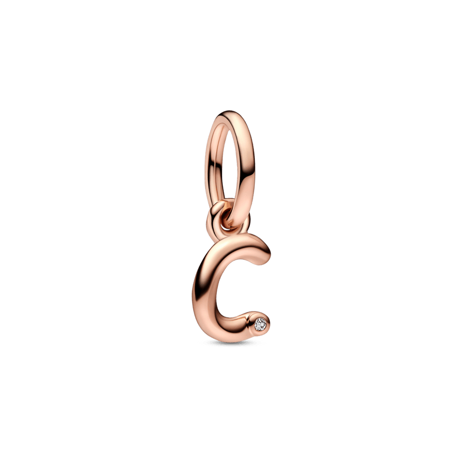 Letter c Script Alphabet Dangle Charm - Pandora Lietuva