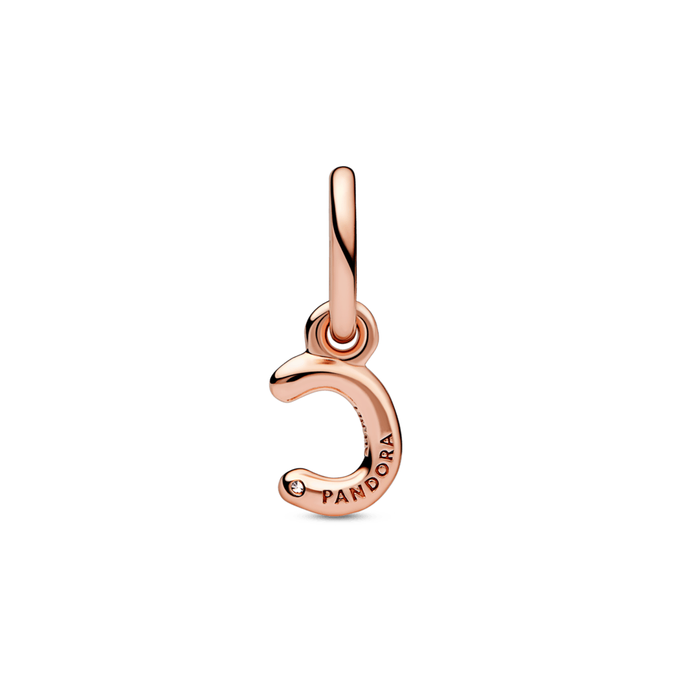 Letter c Script Alphabet Dangle Charm - Pandora Lietuva