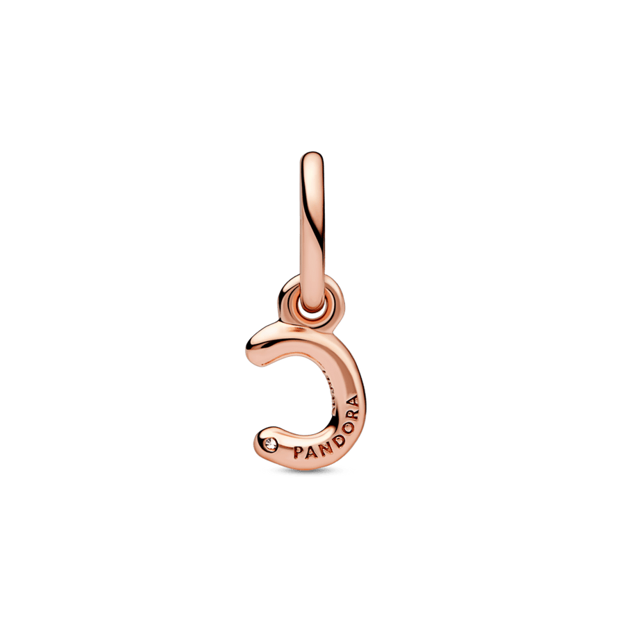 Letter c Script Alphabet Dangle Charm - Pandora Lietuva