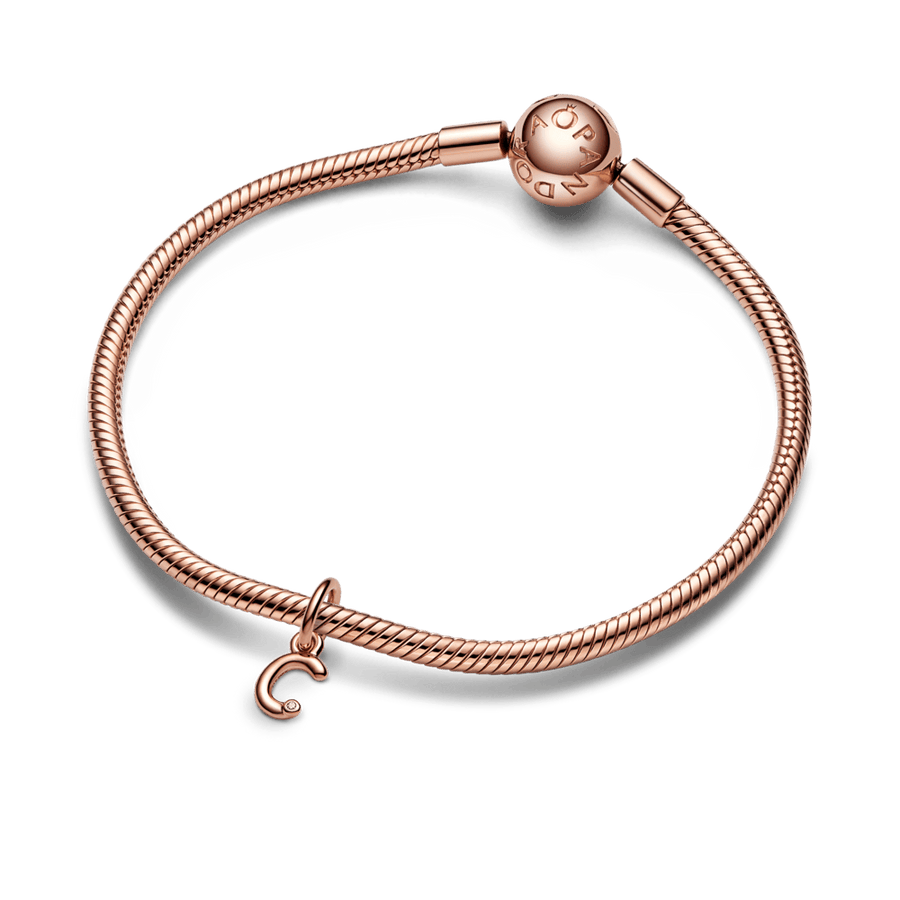 Letter c Script Alphabet Dangle Charm - Pandora Lietuva