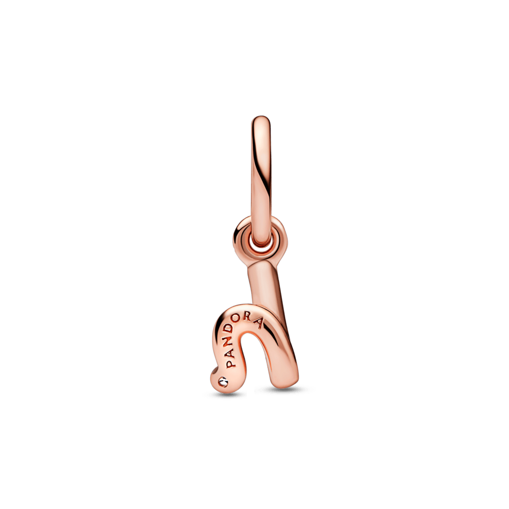Letter h Script Alphabet Dangle Charm - Pandora Lietuva