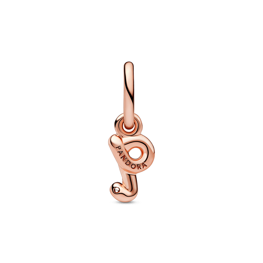Letter q Script Alphabet Dangle Charm - Pandora Lietuva