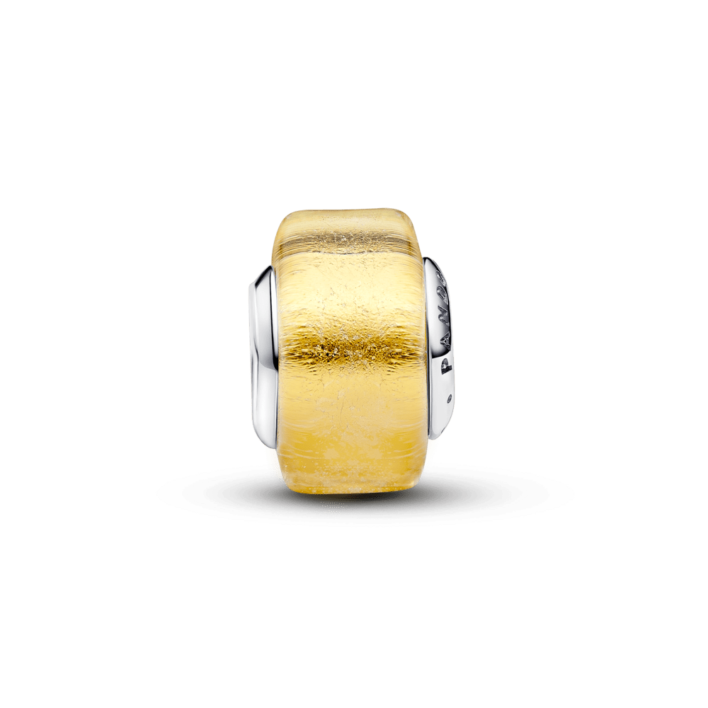 Mažas aukso spalvos Murano stiklo talismanas - Pandora Lietuva
