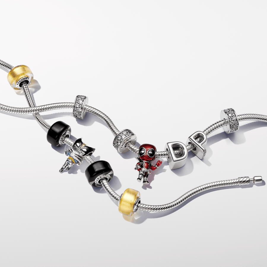 Mažas aukso spalvos Murano stiklo talismanas - Pandora Lietuva