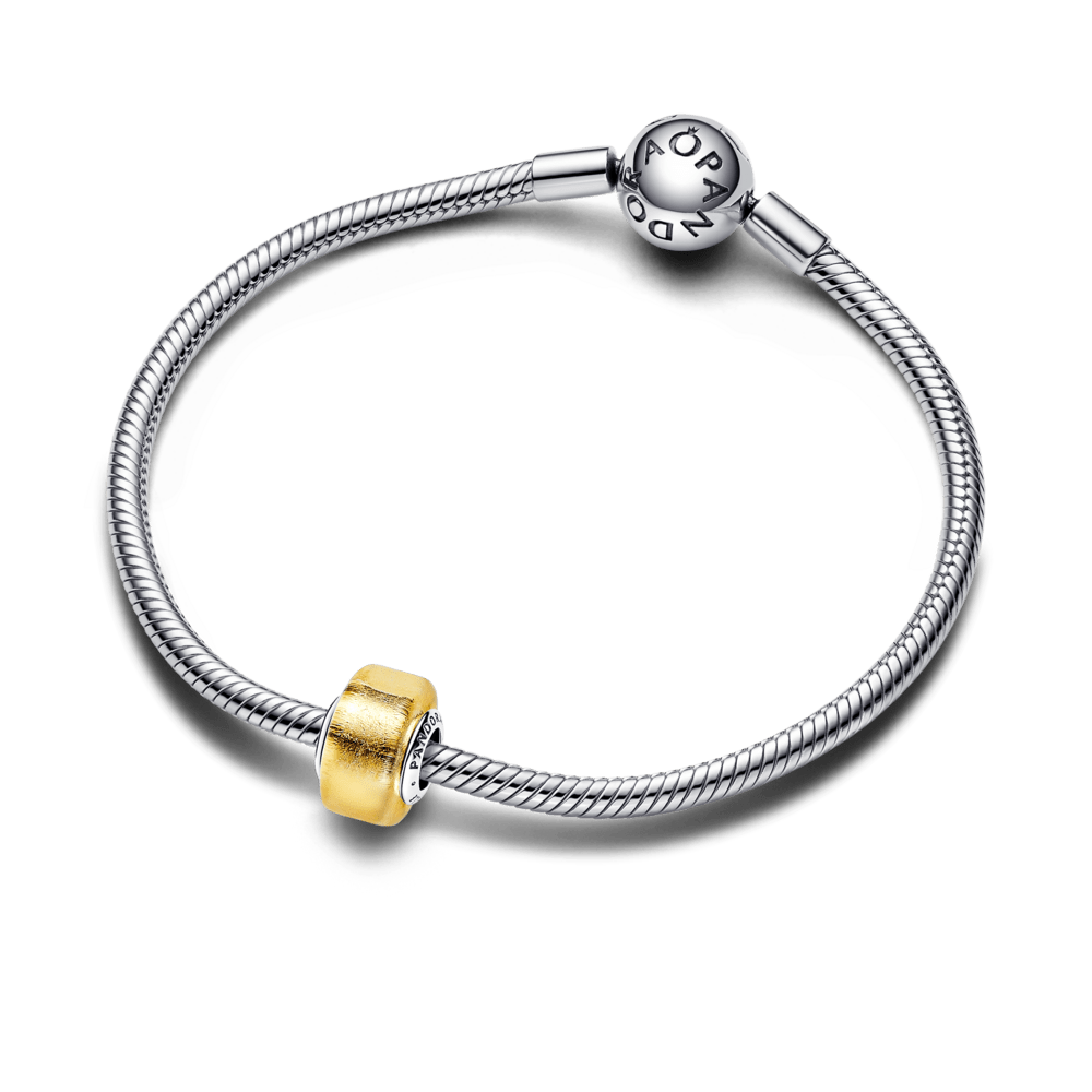 Mažas aukso spalvos Murano stiklo talismanas - Pandora Lietuva