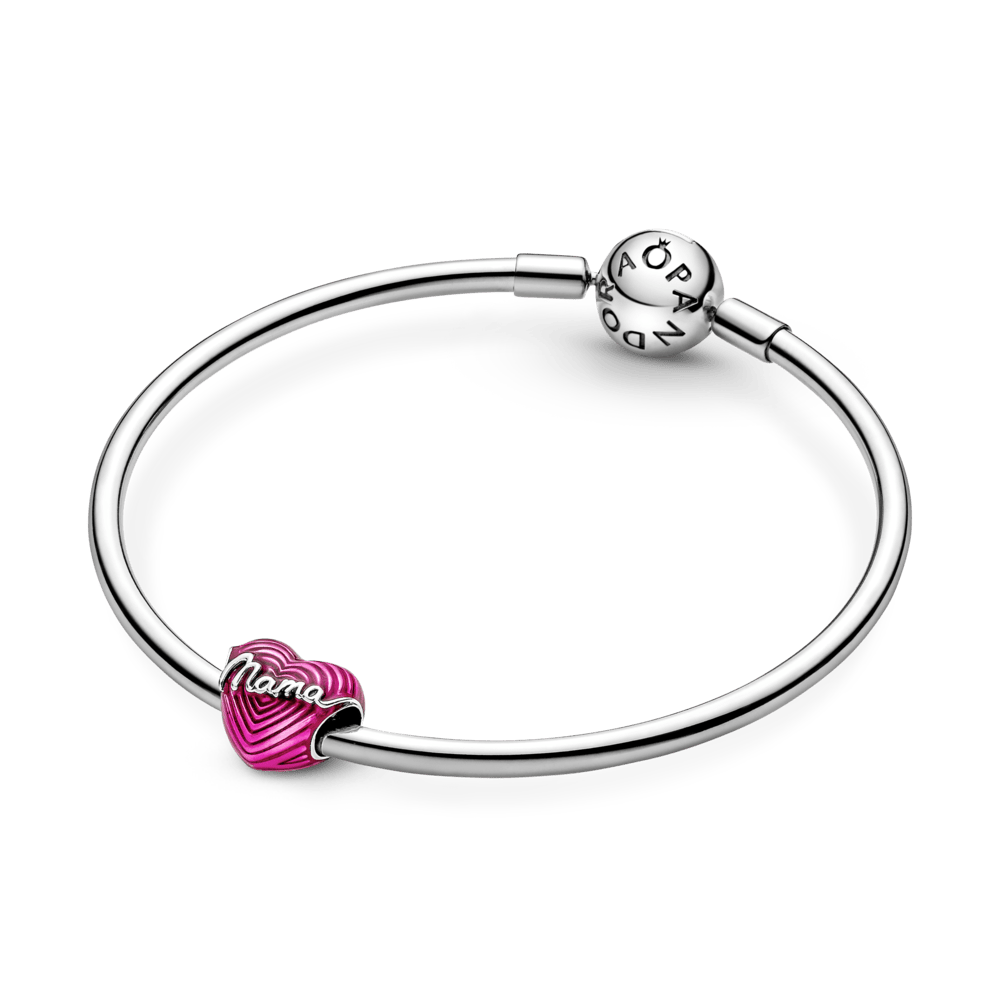 Meilę spinduliuojantis mamos širdies karoliukas - Pandora Lietuva