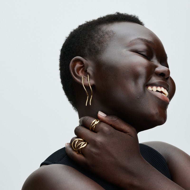 Organiškos formos žiedas „Begalybė“ - Pandora Lietuva