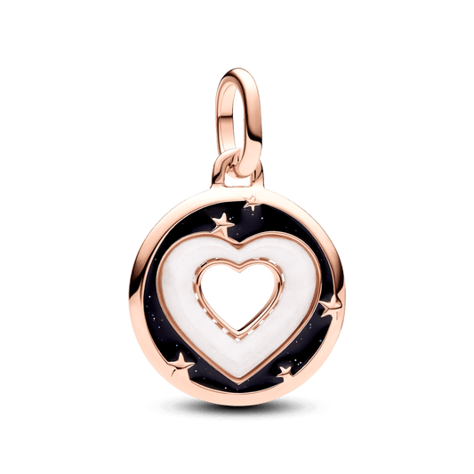 Pandora ME karoliukas - medalionas su širdelėmis - Pandora Lietuva