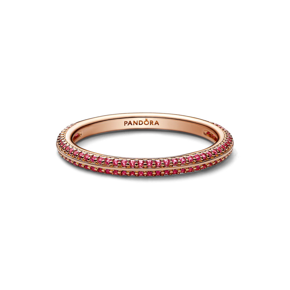 Pandora ME Red Pavé žiedas - Pandora Lietuva