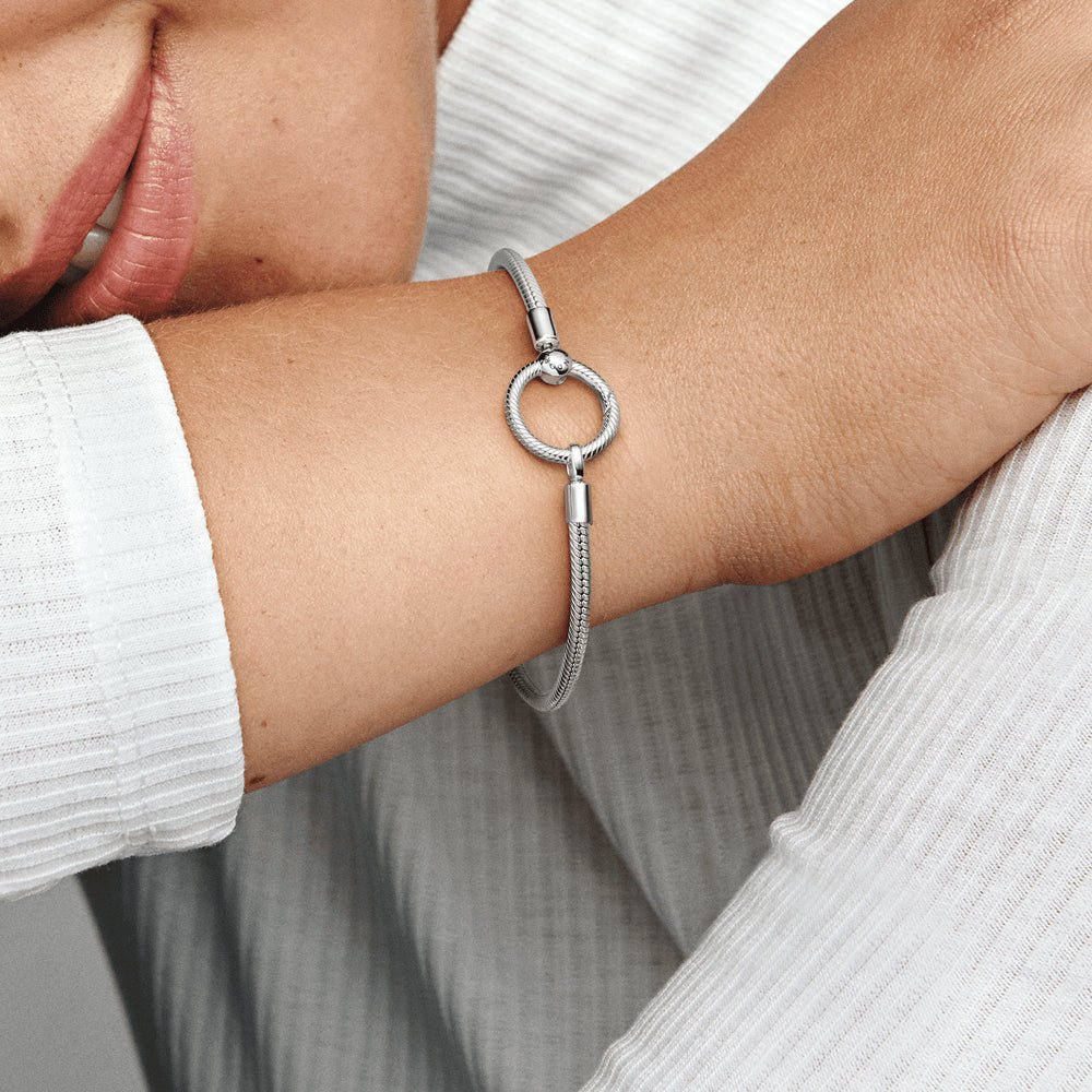 Pandora Moments O Closure Snake Chain Bracelet apyrankė - Pandora Lietuva