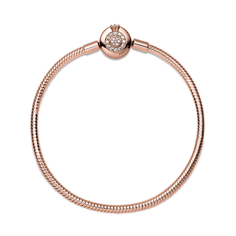 Pandora Moments Spindinti Karūnos O Gyvatėlės pynimo apyrankė - Pandora Lietuva