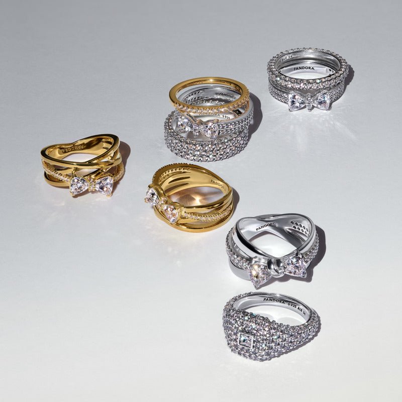 Pandora Timeless Pavé vienos eilės žiedas - Pandora Lietuva