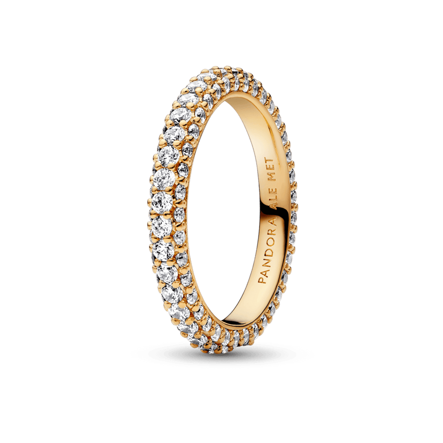 Pandora Timeless Pavé vienos eilės žiedas - Pandora Lietuva