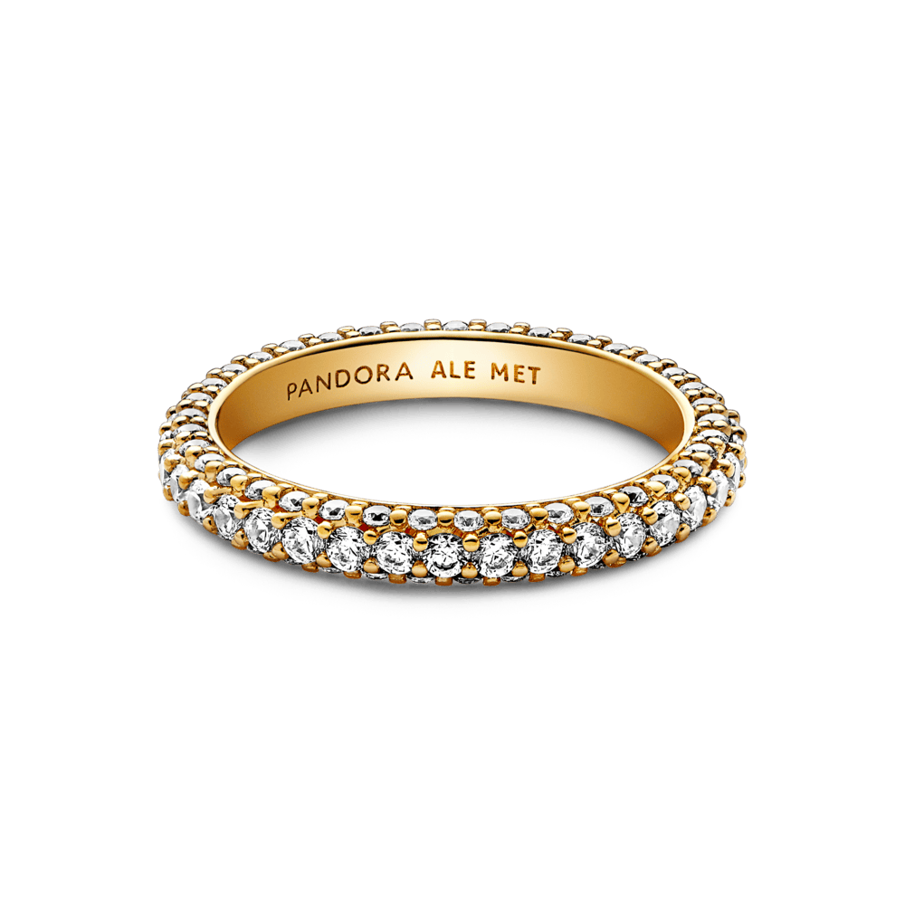 Pandora Timeless Pavé vienos eilės žiedas - Pandora Lietuva