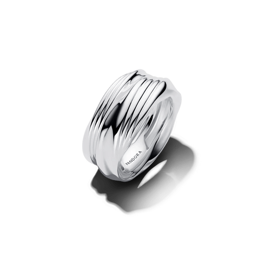 Persipynęs dvigubas žiedas - Pandora Lietuva