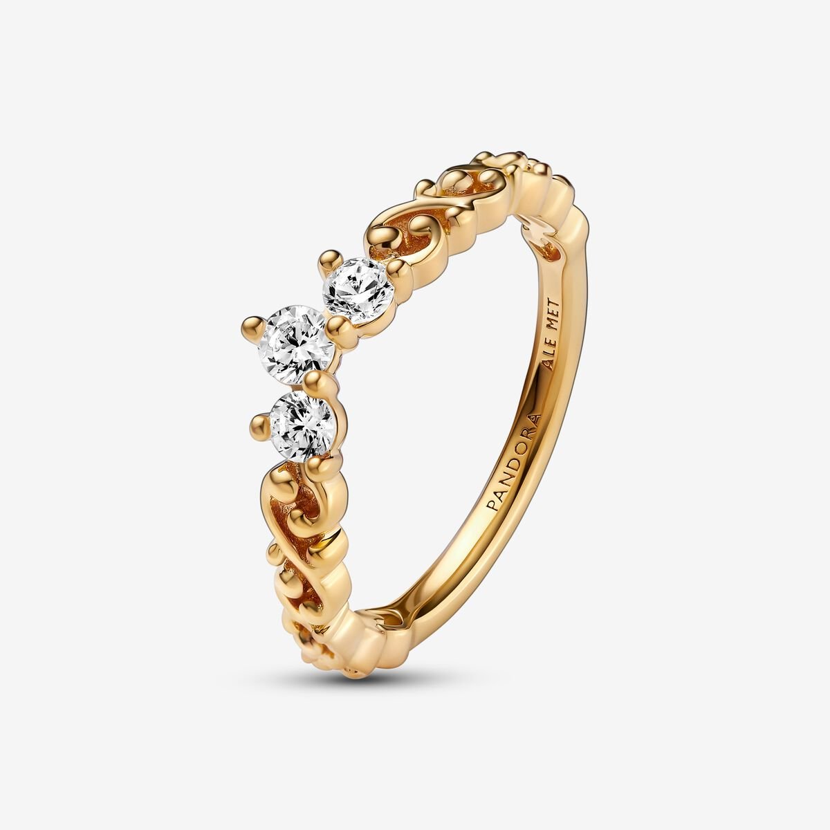Regal Swirl Tiara Ring žiedas - Pandora Lietuva