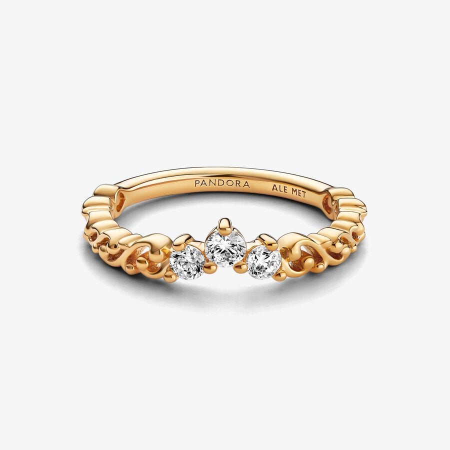 Regal Swirl Tiara Ring žiedas - Pandora Lietuva
