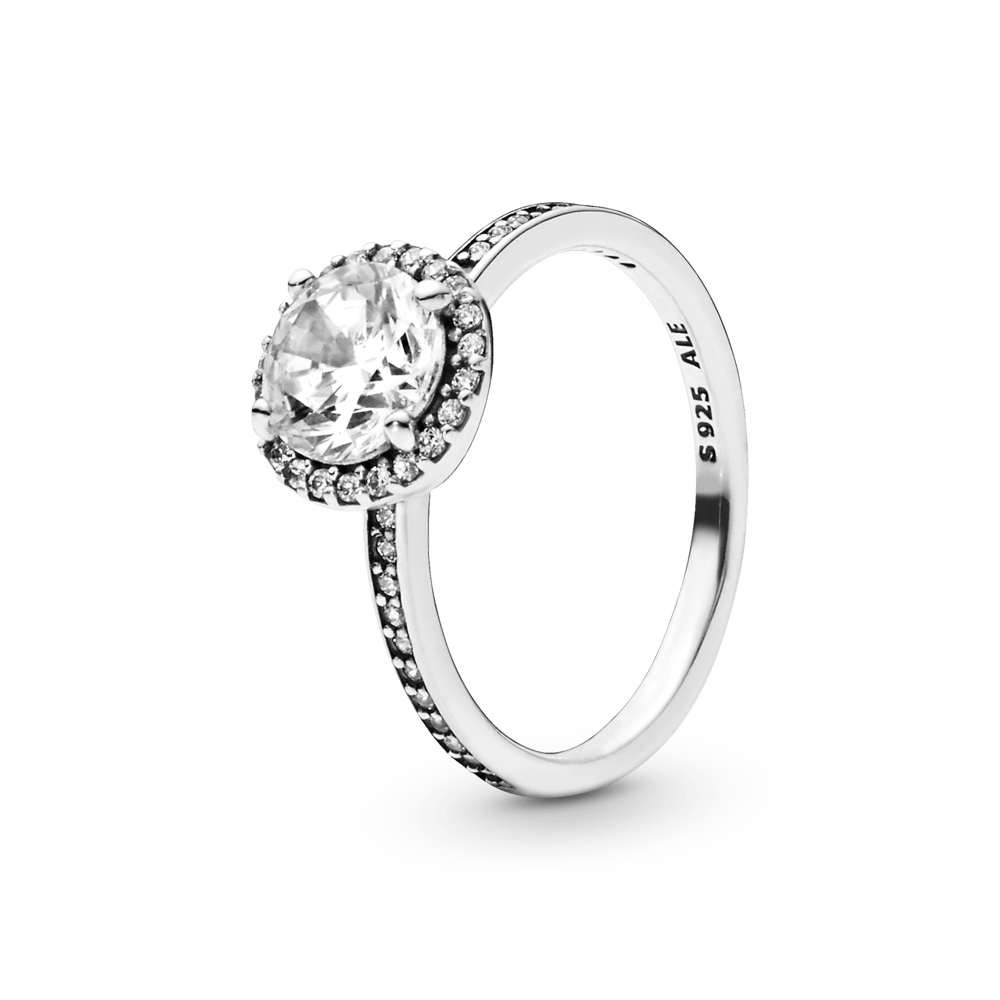 Round Sparkle Ring - Pandora Lietuva