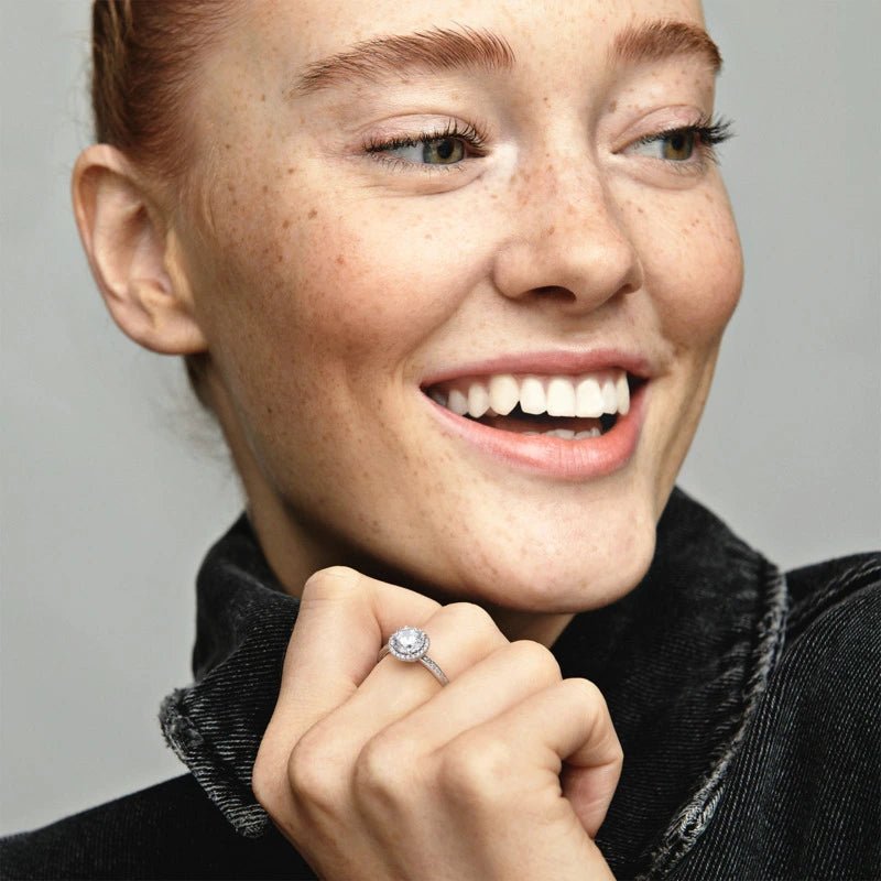 Round Sparkle Ring - Pandora Lietuva
