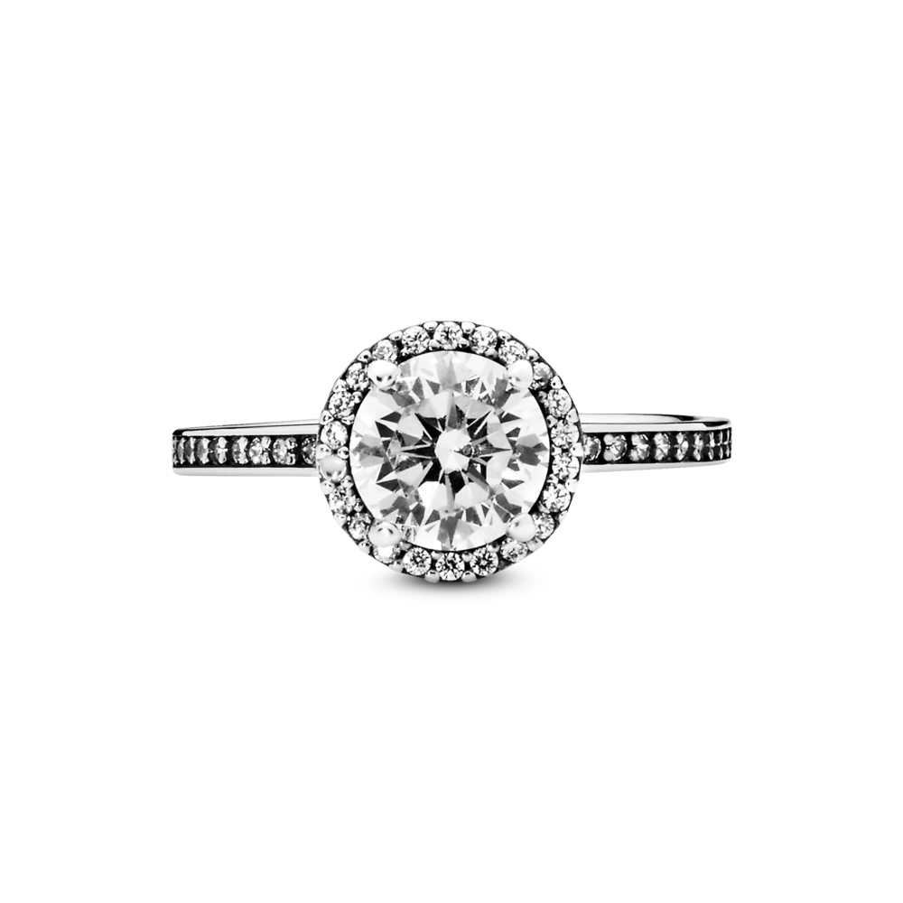 Round Sparkle Ring - Pandora Lietuva