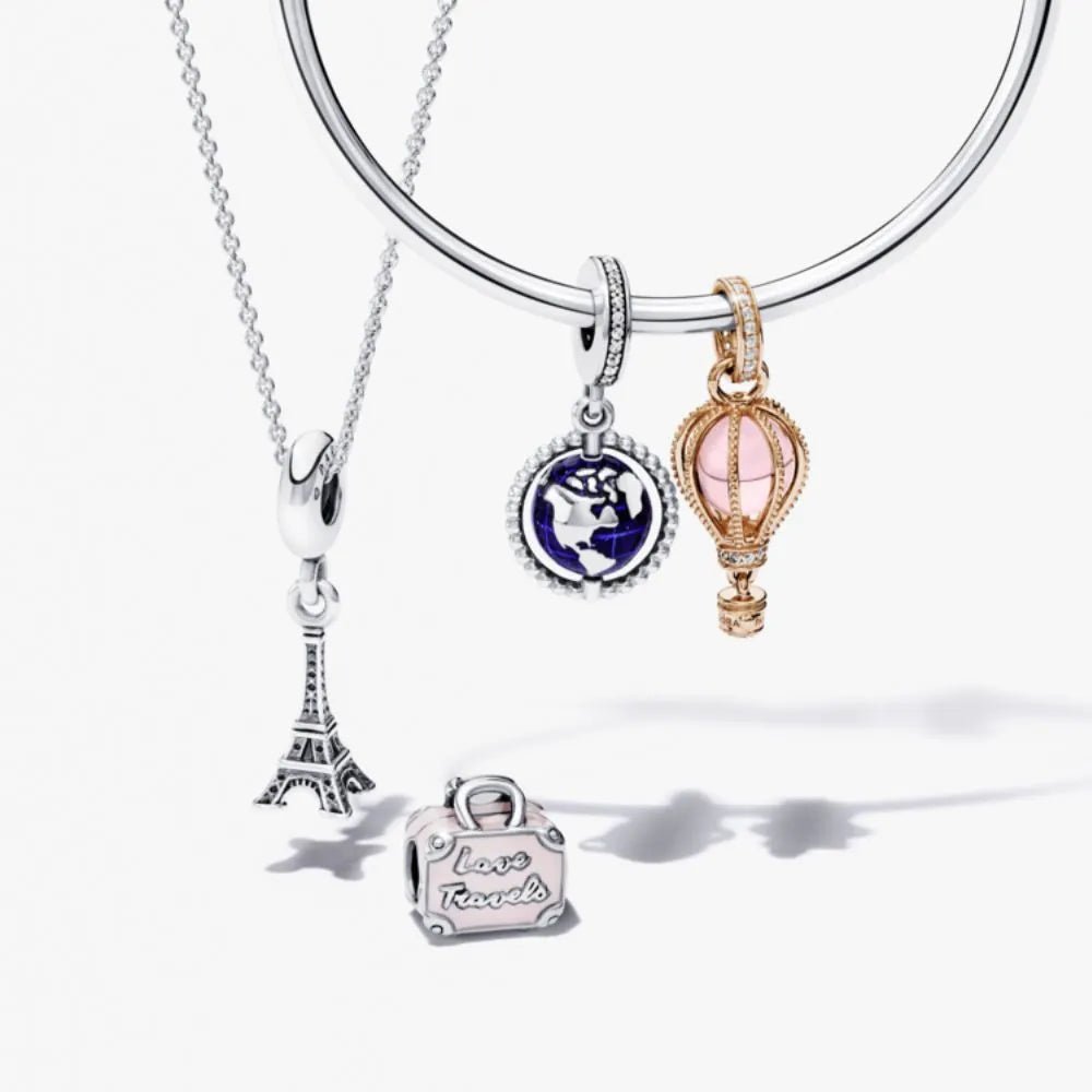 Rožinis kelionės krepšys - Pandora Lietuva