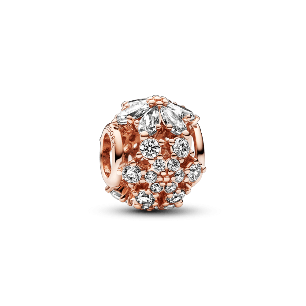 Sparkling Herbarium Cluster Round Charm - Pandora Lietuva