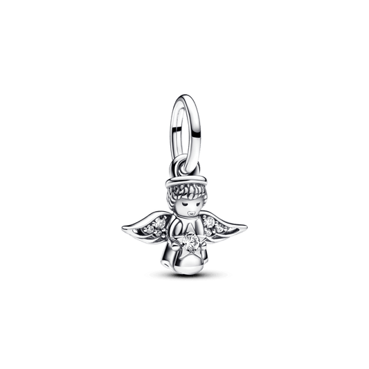 Spindintis kabantis karoliukas „Angelas“ - Pandora Lietuva