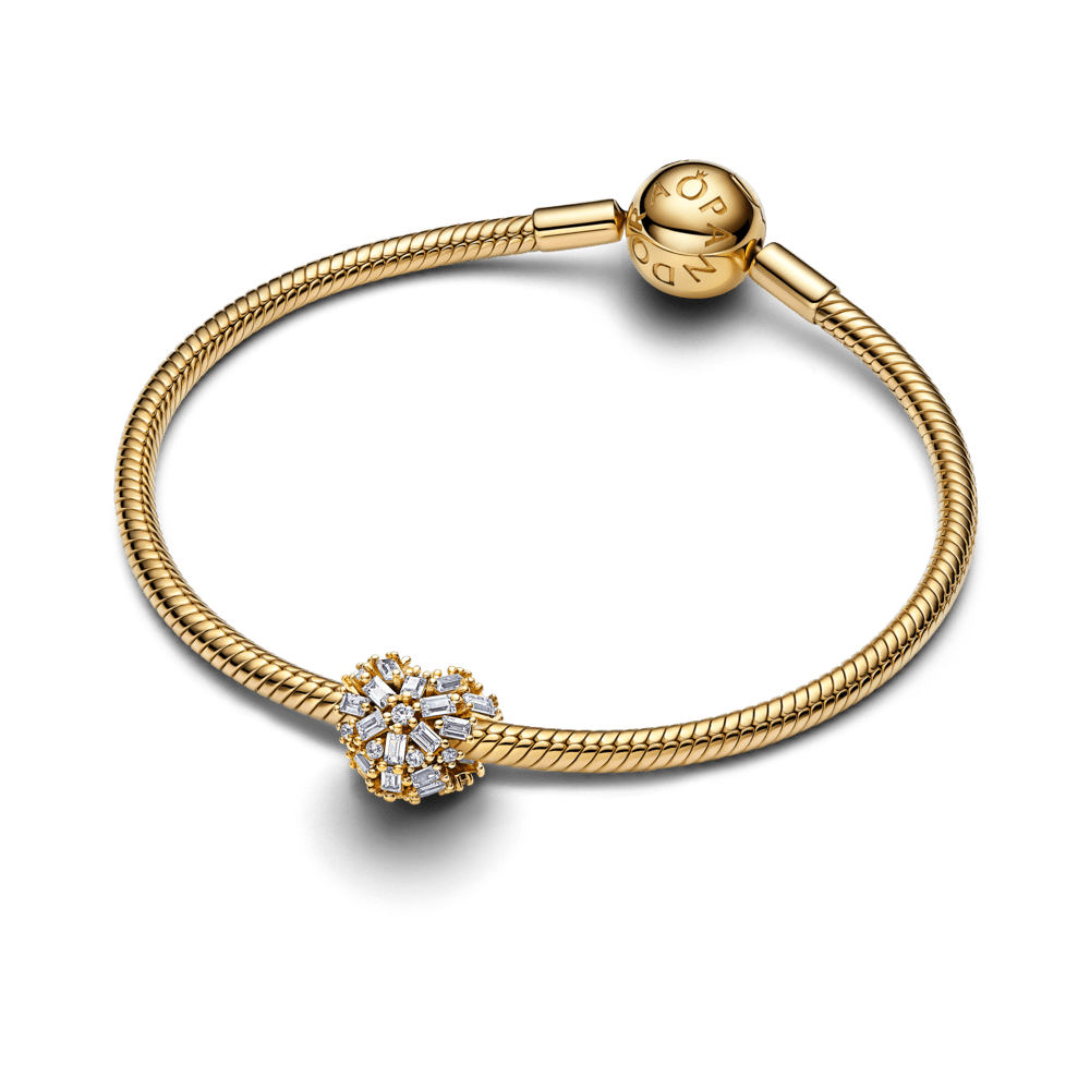 Spindintis karoliukas „Širdis“ - Pandora Lietuva