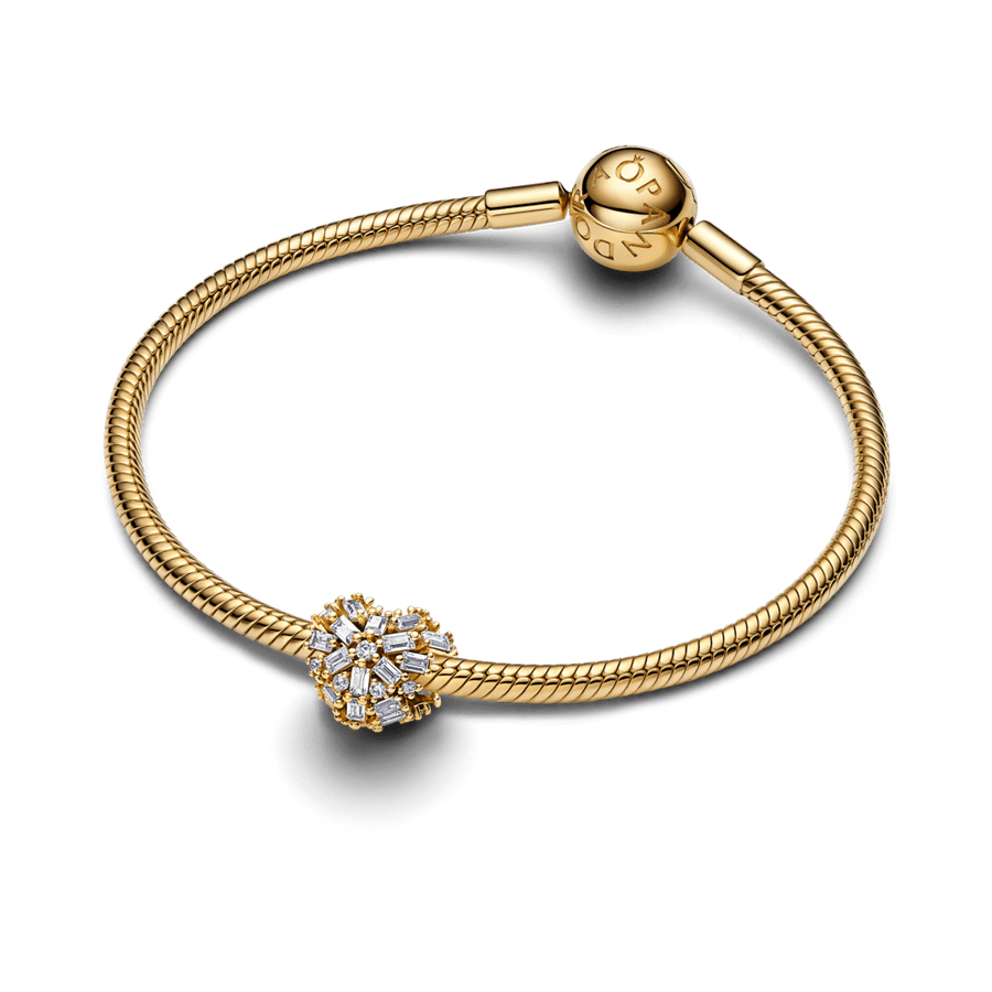 Spindintis karoliukas „Širdis“ - Pandora Lietuva