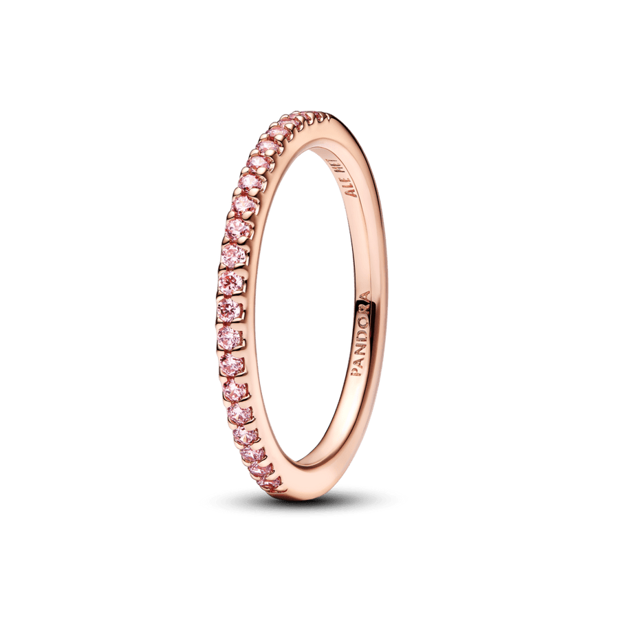 Spindintis rožinis žiedas - Pandora Lietuva