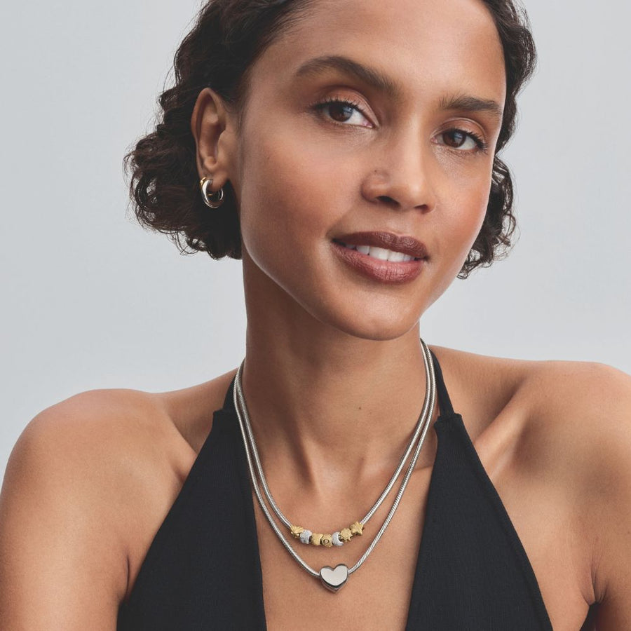 Tekstūrinis mini karoliukas „Mėnulis“ - Pandora Lietuva