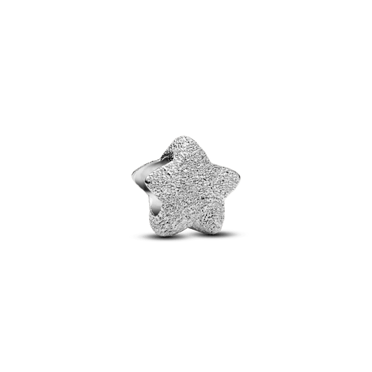 Tekstūrinis mini karoliukas „Žvaigždė“ - Pandora Lietuva