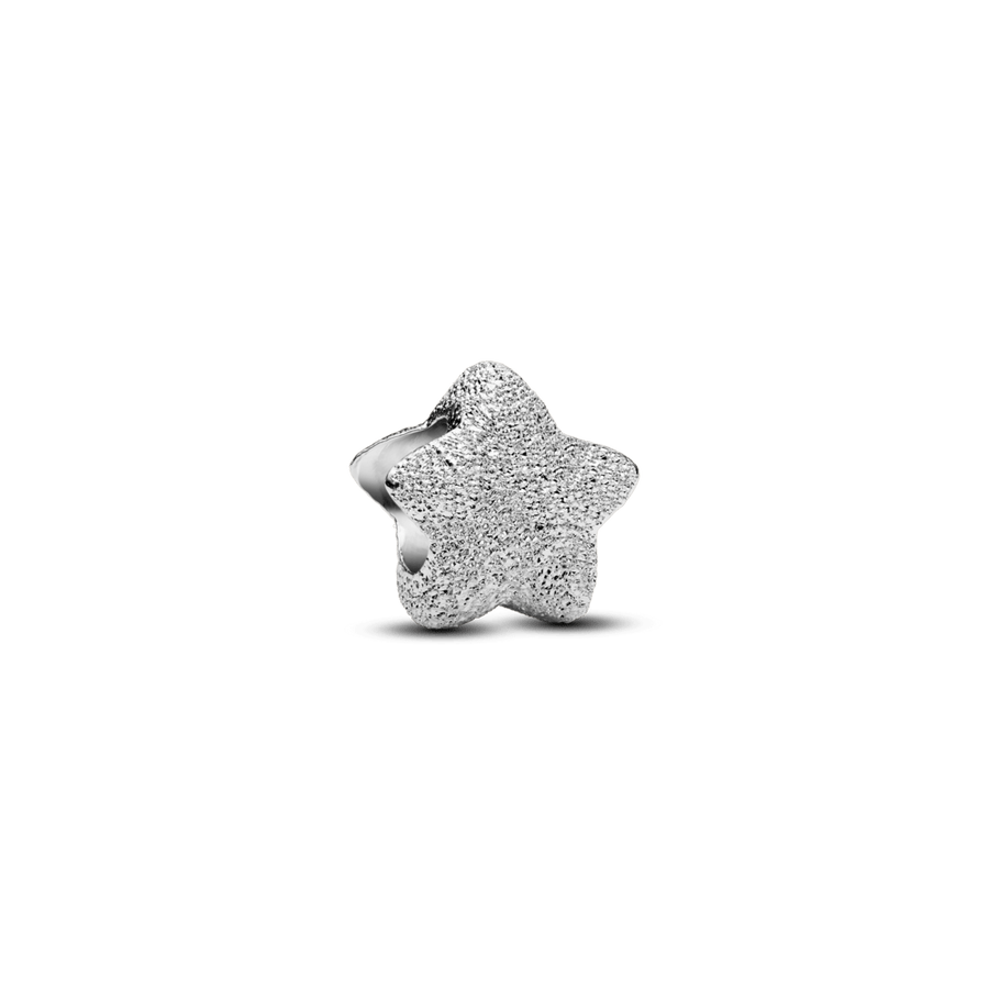 Tekstūrinis mini karoliukas „Žvaigždė“ - Pandora Lietuva