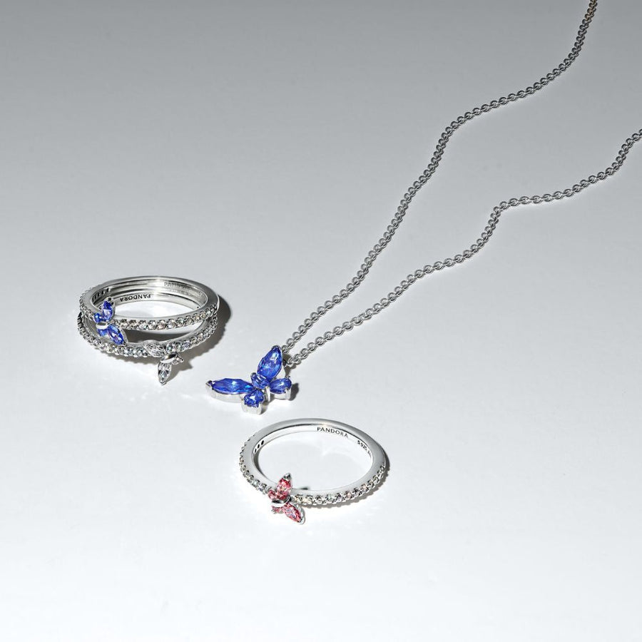 Vėrinys su pakabučiu „Drugelis“ - Pandora Lietuva