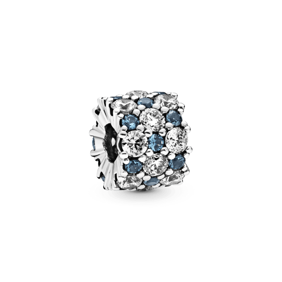 Vidurnakčio mėlynumo žėrintis karoliukas - Pandora Lietuva